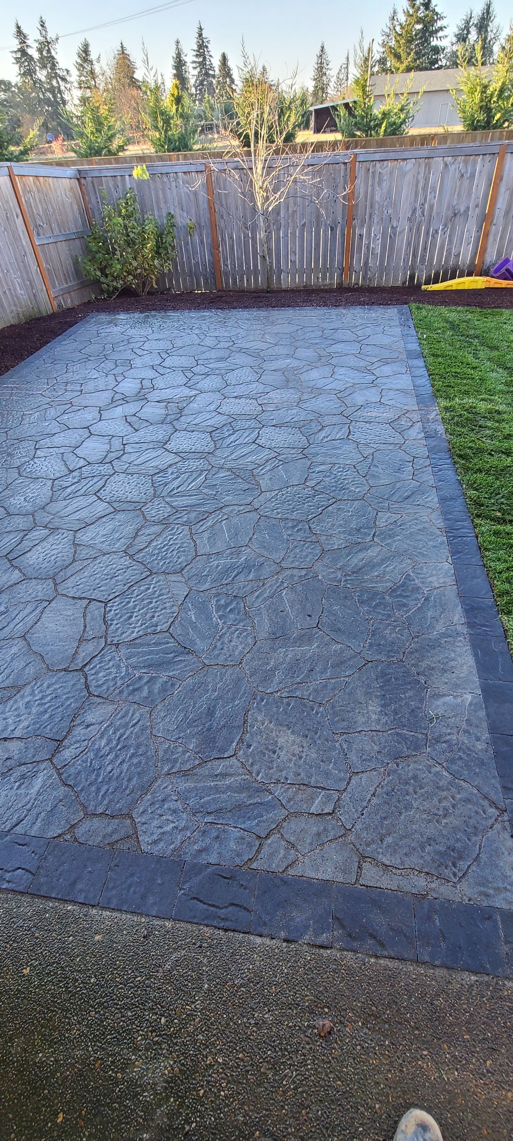 The Real Deal Between Flag Stone and Look-alike pavers image