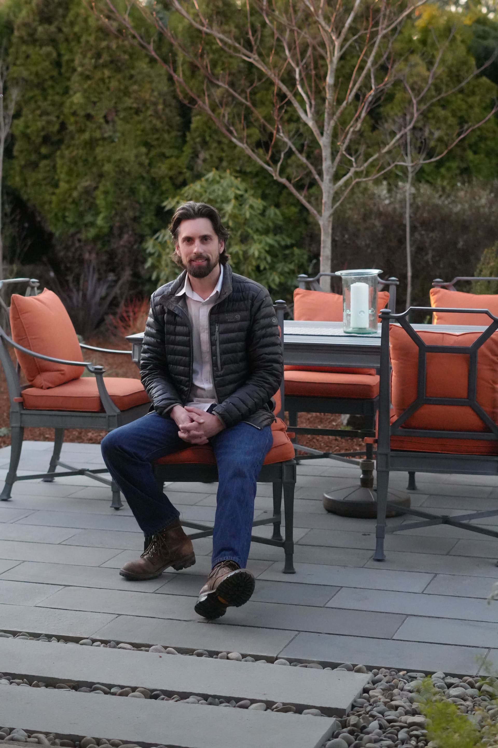 Stone Patio and Garden Oasis image