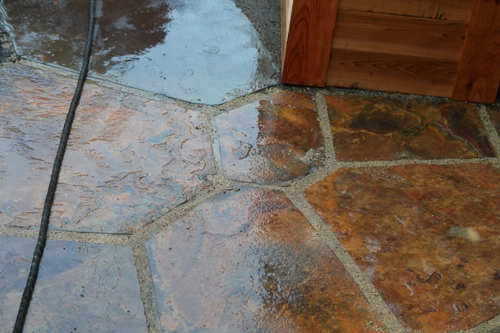 Elevate Your Backyard with Stunning Flagstone Patios image