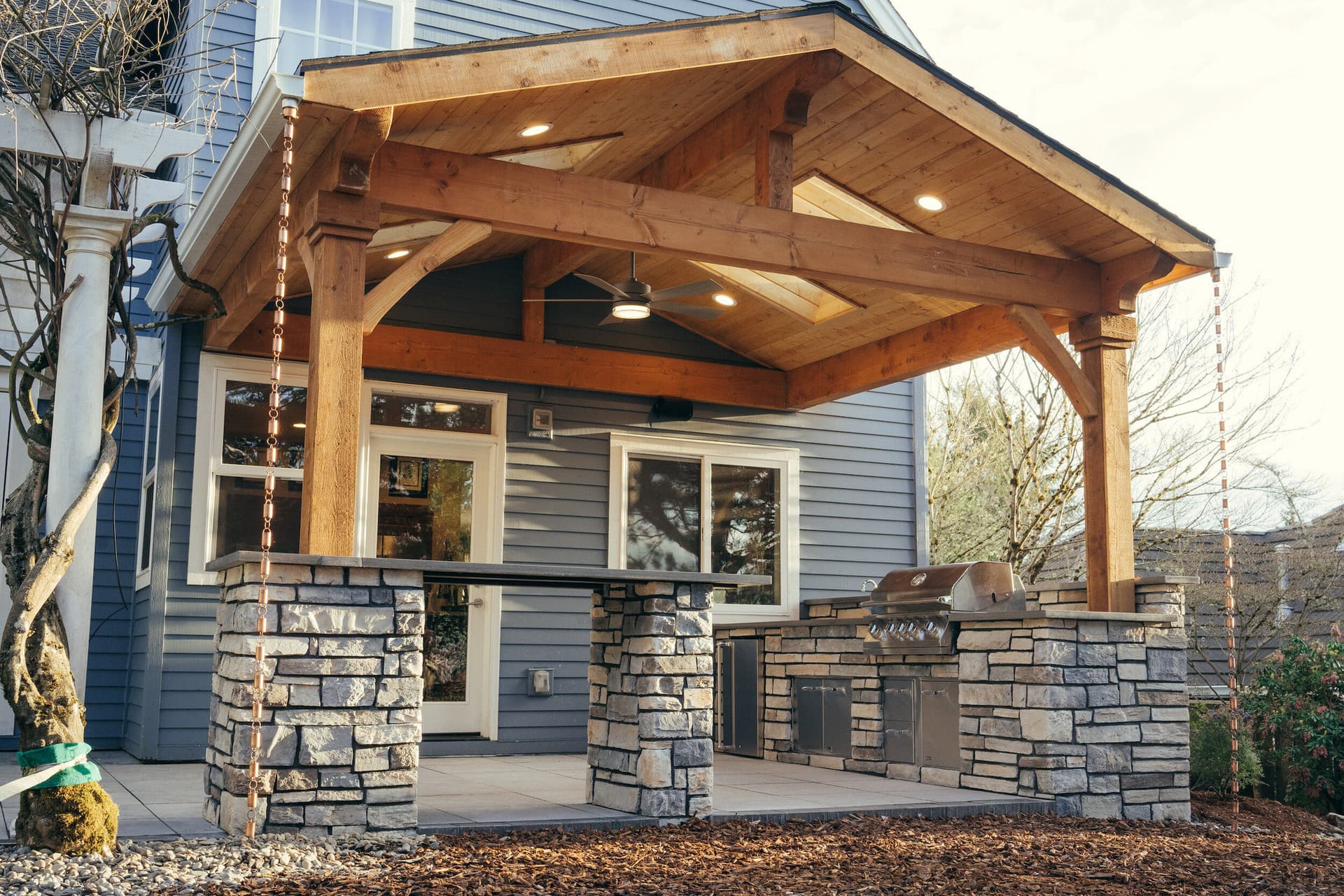 All-Weather Outdoor Kitchen Oasis image